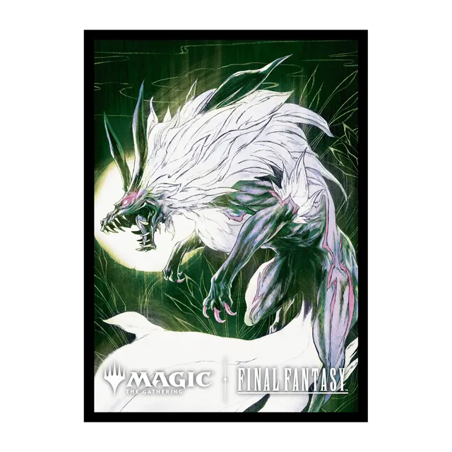 ultra-pro-magic-the-gathering-final-fantasy-summon-fenrir-deck-protector-sleeves image 1
