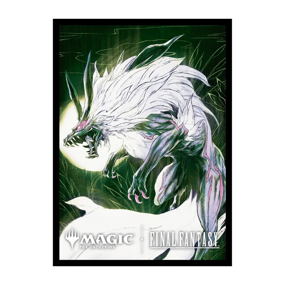 ultra-pro-magic-the-gathering-final-fantasy-summon-fenrir-deck-protector-sleeves image 1