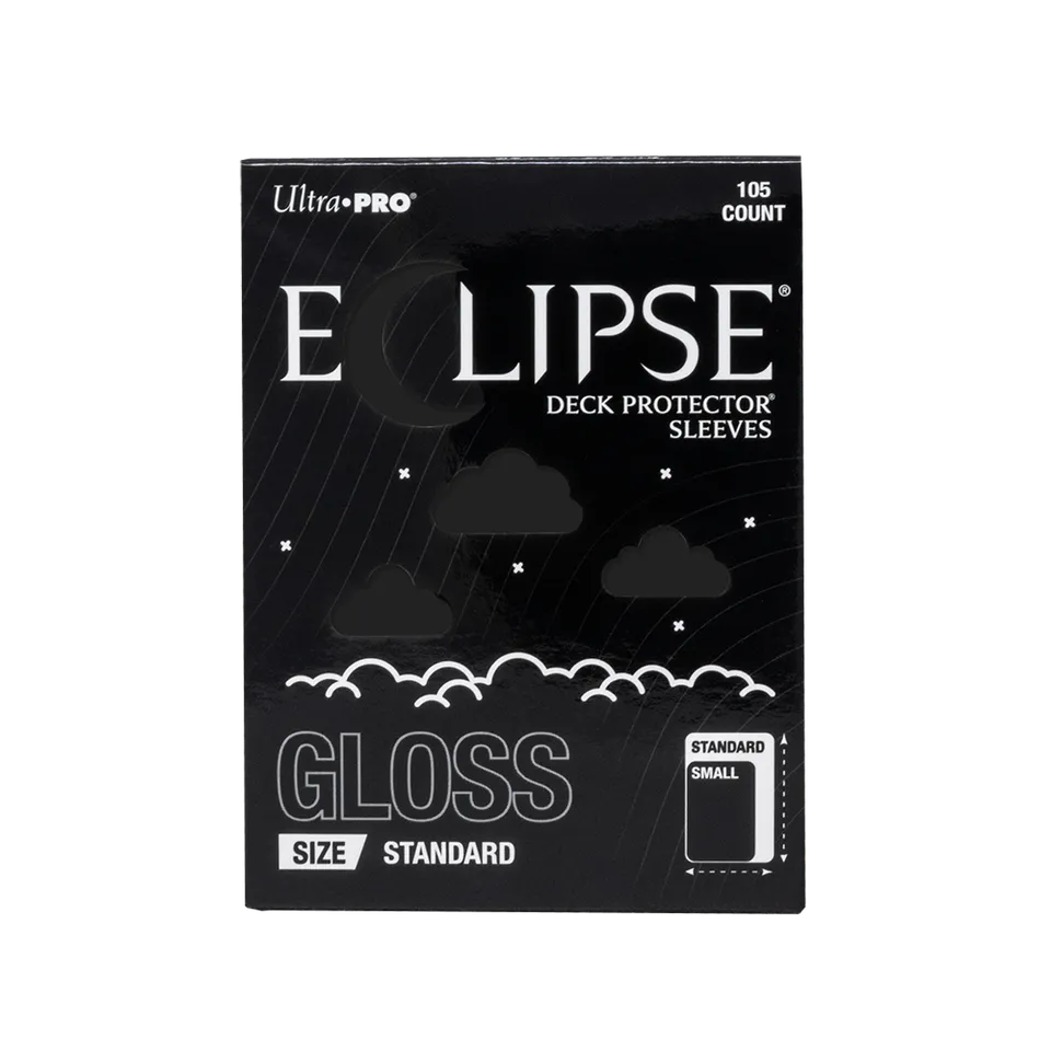 ultra-pro-eclipse-gloss-standard-deck-protector-sleeves-royal-purple-105ct image 1