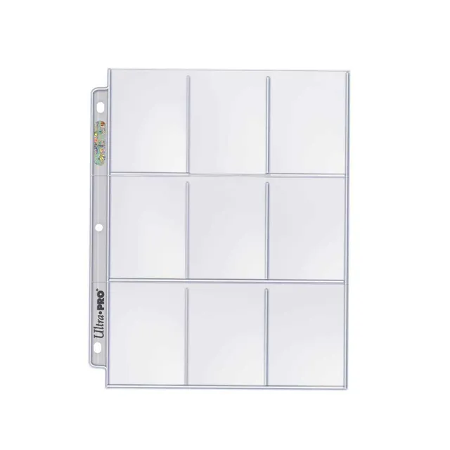 ultra-pro-silver-series-18-pocket-seiten-25er-pack-f-r-standard-karten image 1