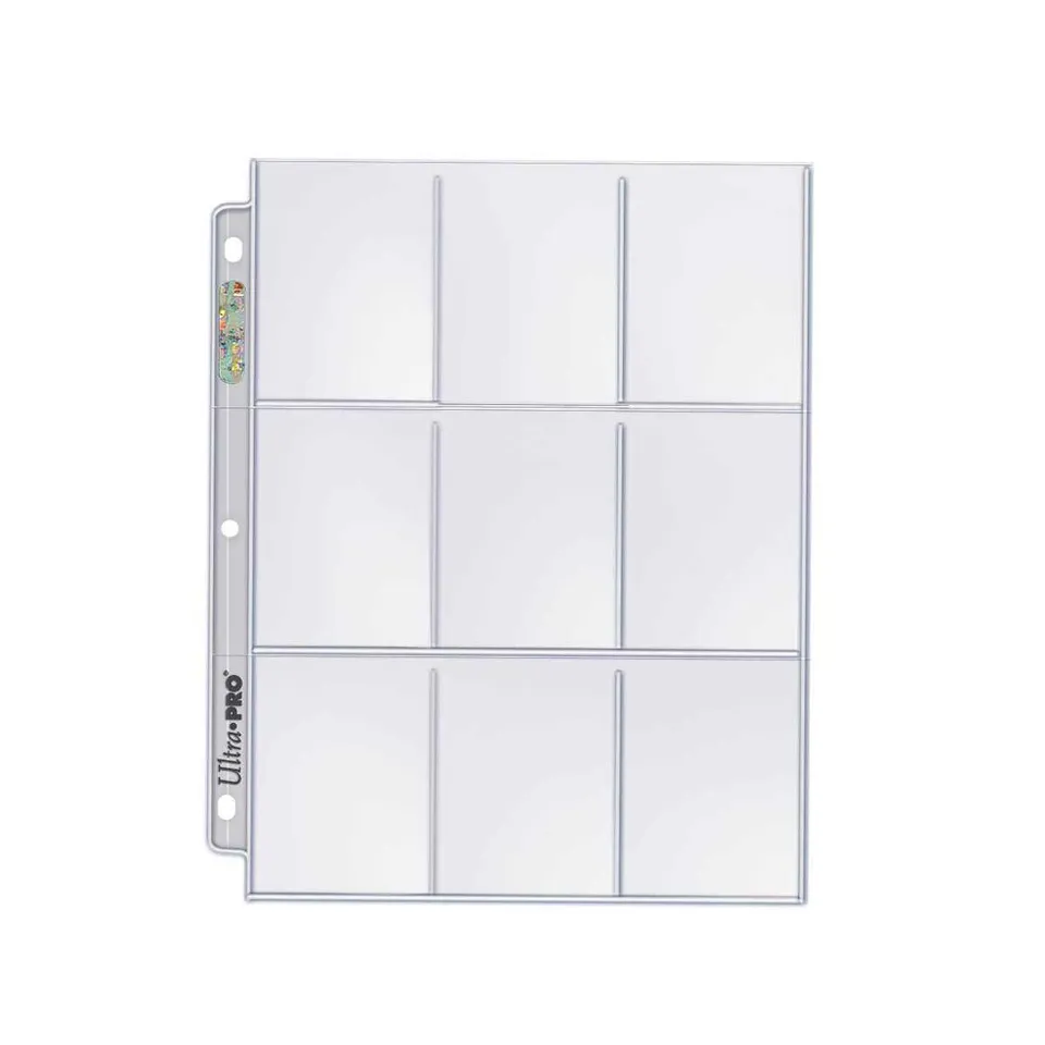 ultra-pro-silver-series-18-pocket-seiten-25er-pack-f-r-standard-karten image 1