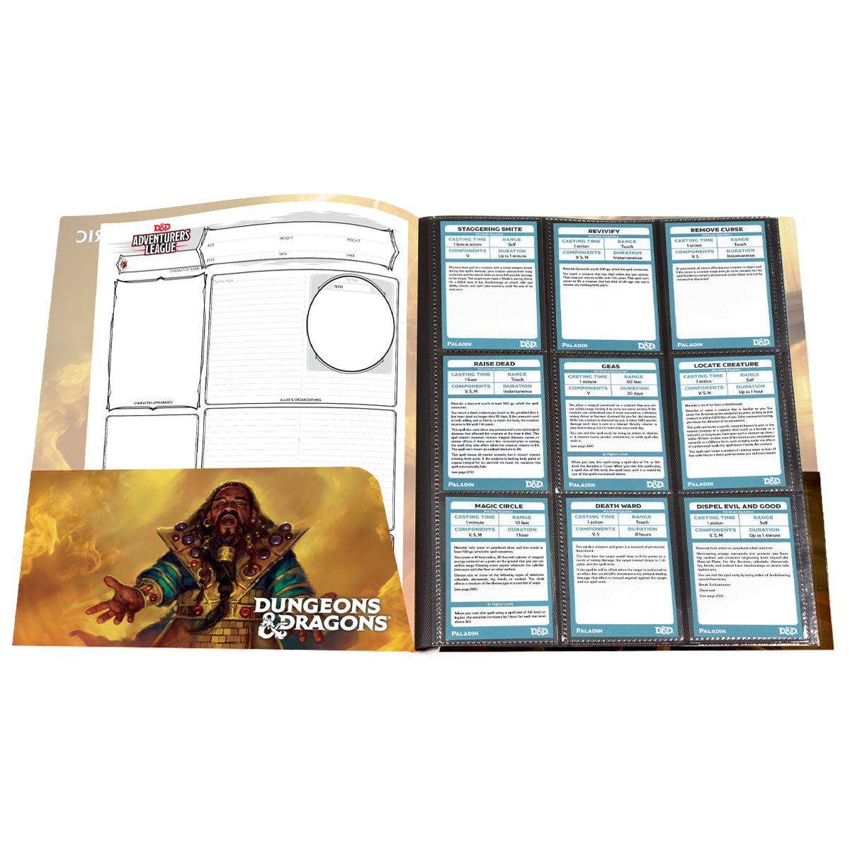 ultra-pro-dungeons-dragons-cleric-class-folio-mit-stickern image 2
