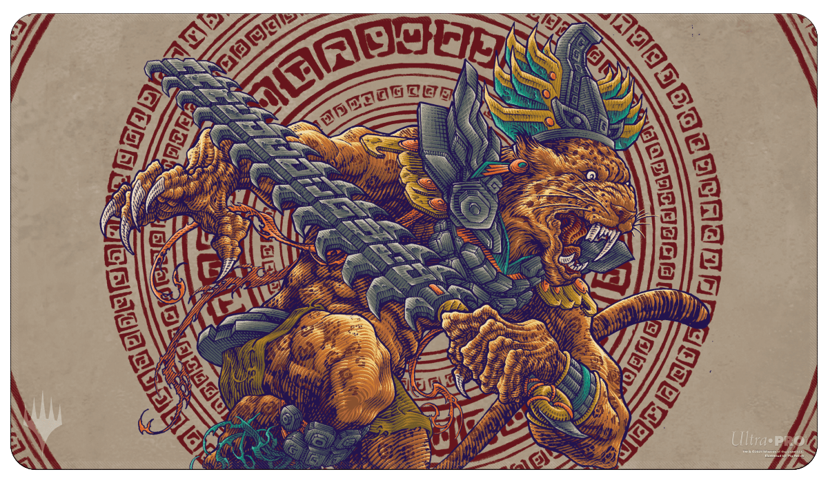 ultra-pro-the-lost-caverns-of-ixalan-sovereign-okinec-ahau-playmat-f-r-magic-the image 1