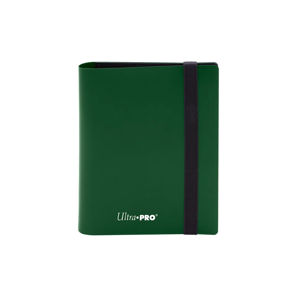 ultra-pro-eclipse-2-pocket-pro-binder-forest-green image 1