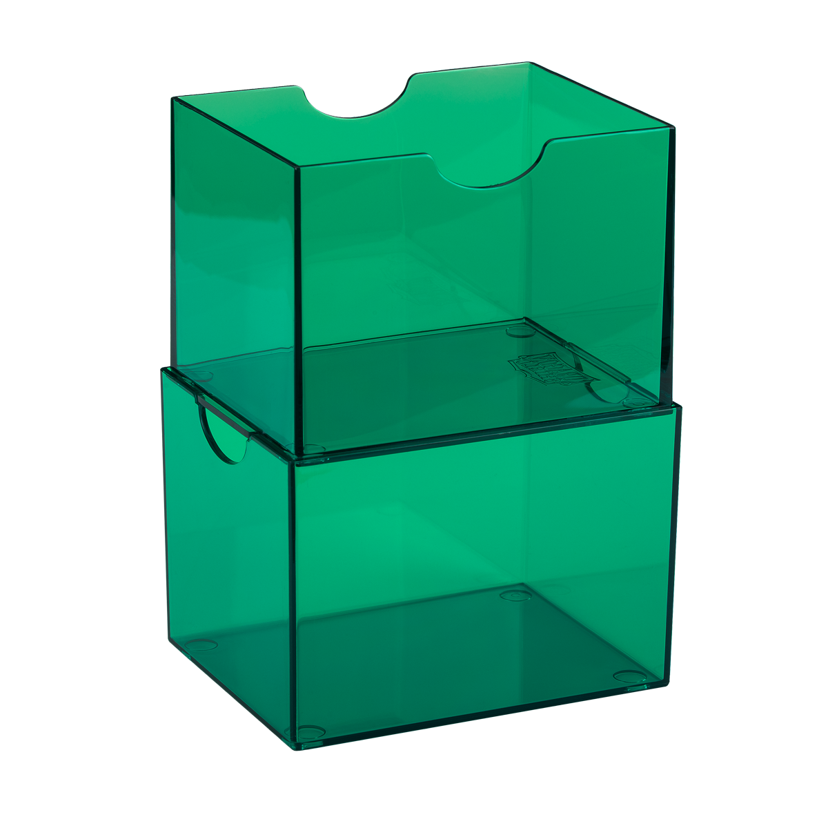 dragon-shield-strongbox-clear-green-deckbox-f-r-100-karten image 5