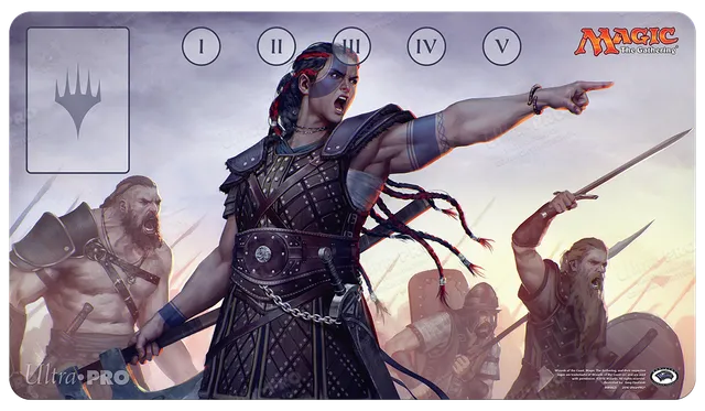 ultra-pro-magic-the-gathering-commander-saskia-the-unyielding-playmat image 1