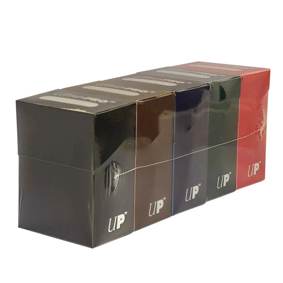 ultra-pro-5er-deck-box-bundle-dark-color-f-r-mtg-pok-mon-yu-gi-oh image 1