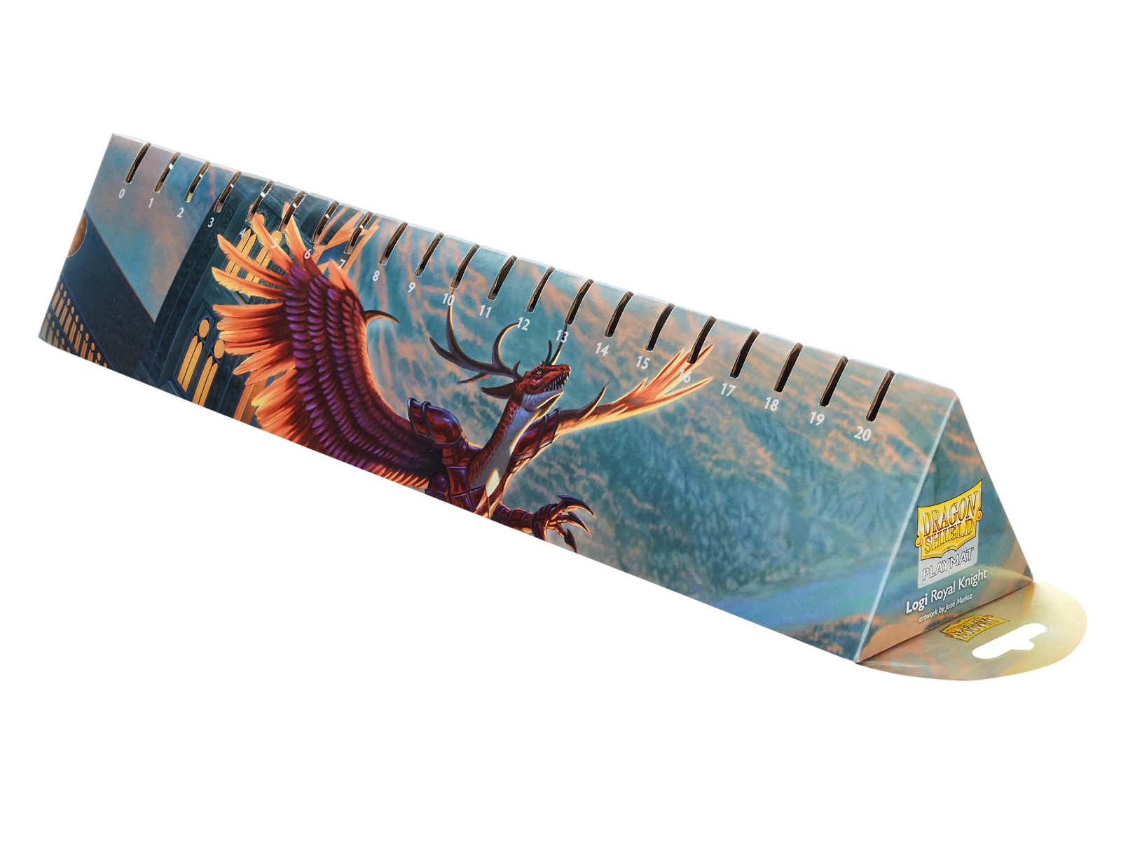 dragon-shield-tcg-playmat-logi-crimson-matte-dragon-spielmatte image 2