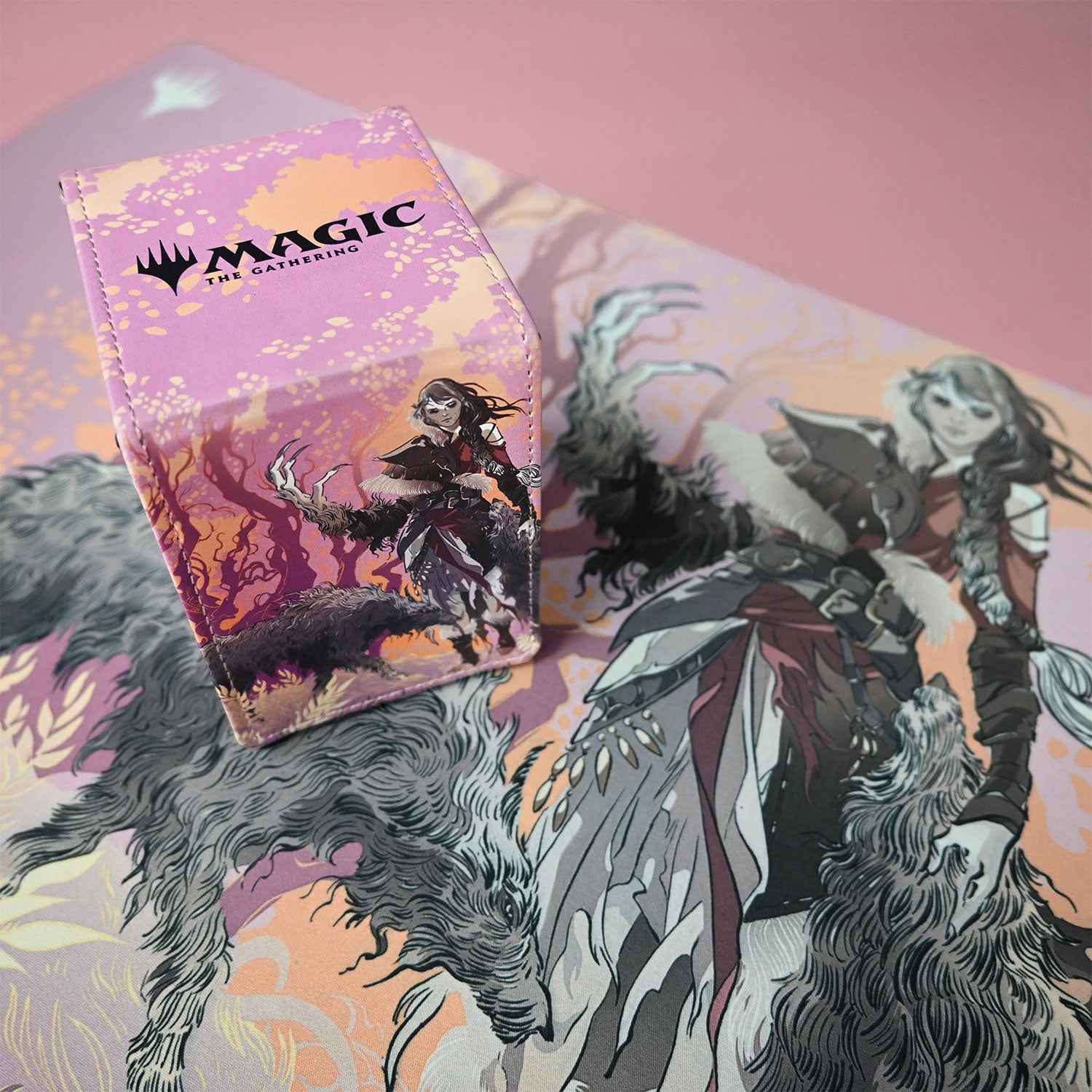 ultra-pro-innistrad-midnight-hunt-arlinn-the-pack-s-hope-alcove-flip-deck-box image 5