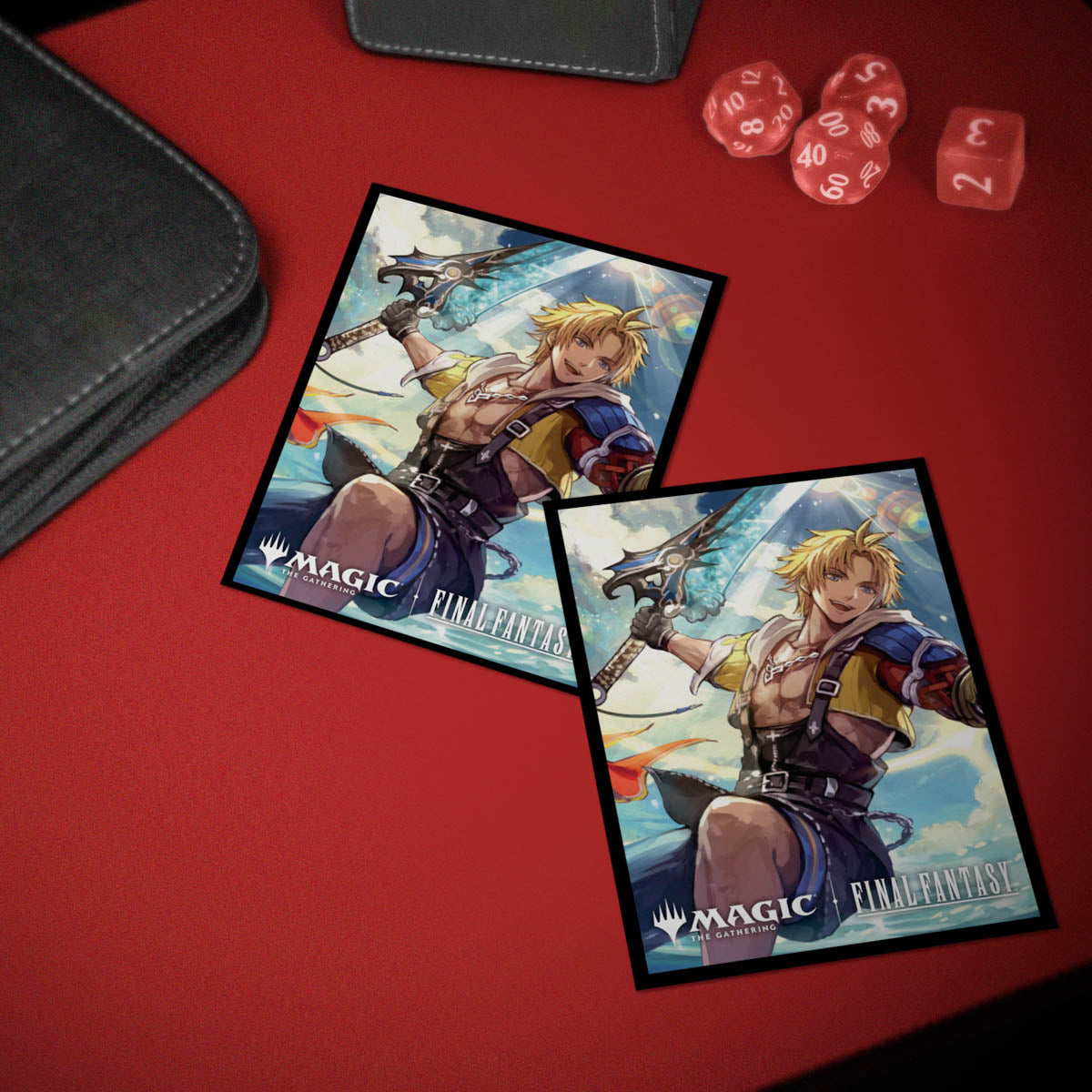 ultra-pro-magic-the-gathering-final-fantasy-tidus-deck-protector-sleeves-100ct image 3