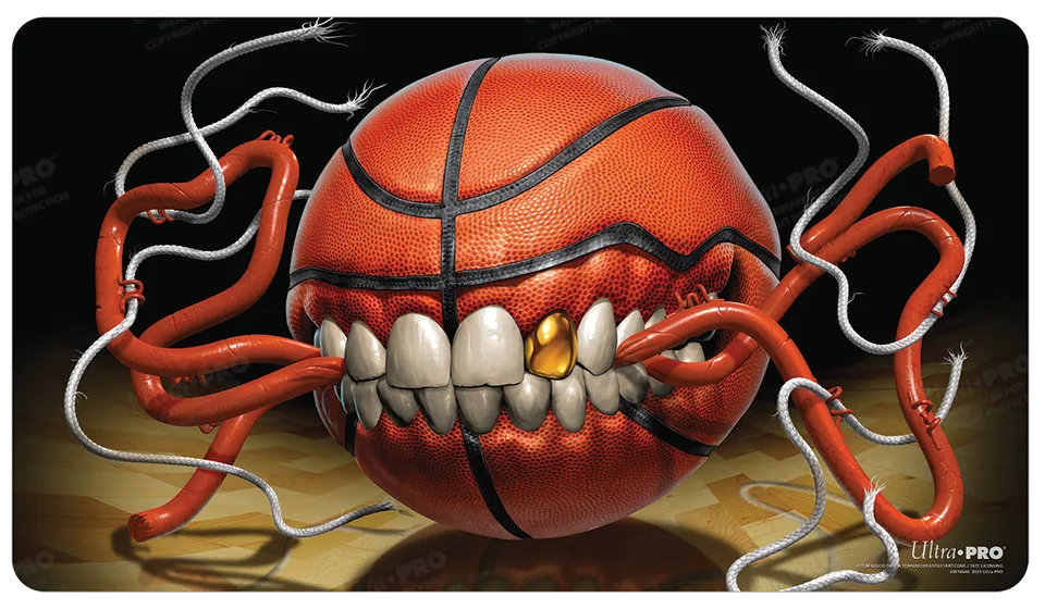 ultra-pro-monster-basketball-breaker-mat-mousepad-von-tom-wood-24-x-13-5 image 1
