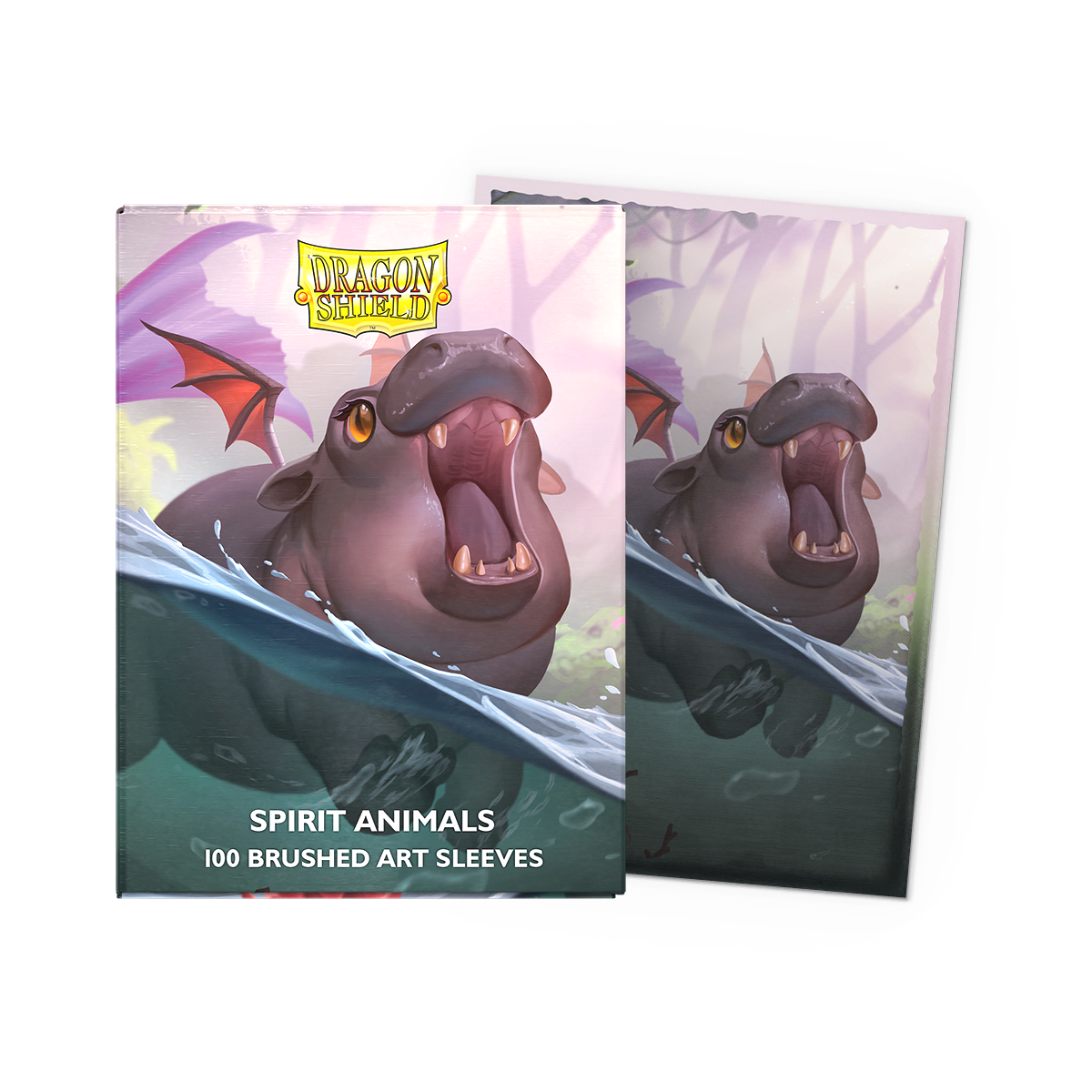 dragon-shield-brushed-art-sleeves-100er-the-snortle image 1