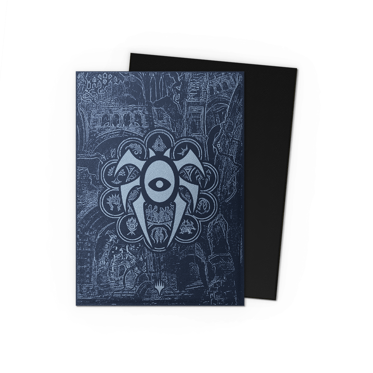 dragon-shield-house-dimir-matte-dual-art-sleeves-guildpact-series image 5
