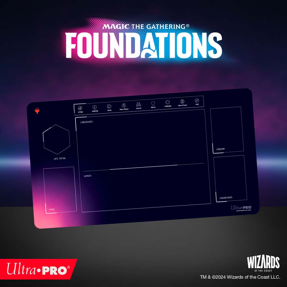 ultra-pro-foundations-learn-to-play-1-player-playmat-f-r-magic-the-gathering image 6