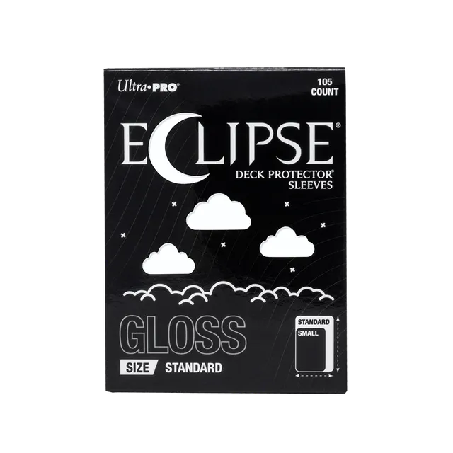 ultra-pro-eclipse-gloss-standard-deck-protector-arctic-white-105ct image 1