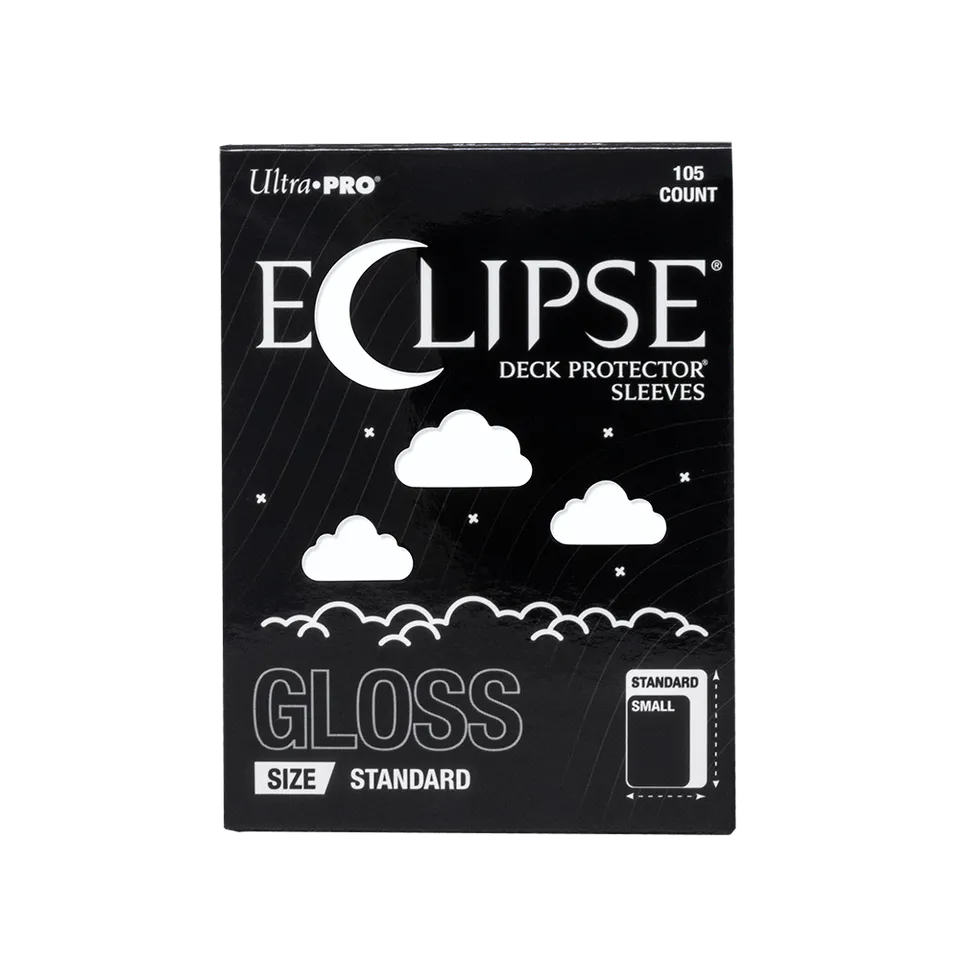 ultra-pro-eclipse-gloss-standard-deck-protector-arctic-white-105ct image 1