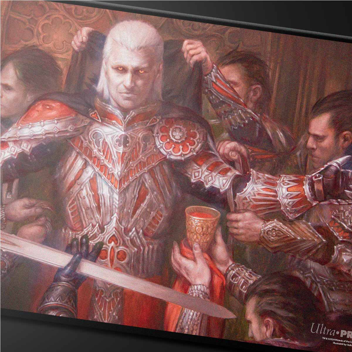 ultra-pro-playmat-commander-serie-3-enemy-edgar-f-r-magic-the-gathering-black-st image 2