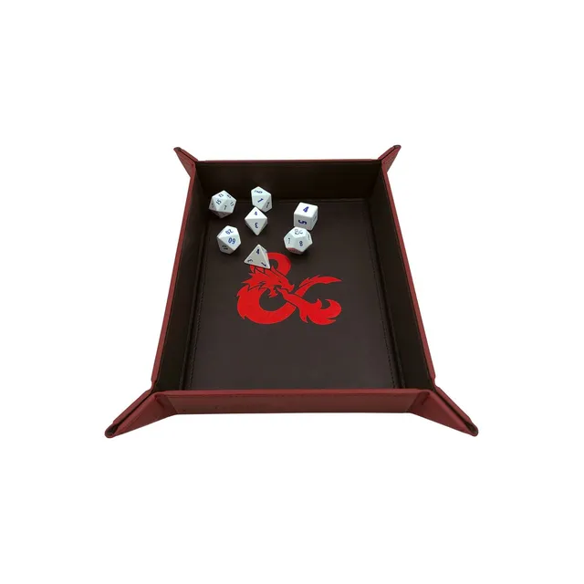 ultra-pro-dungeons-dragons-faltbare-w-rfelschale-w-rfeltablett-schwarz image 1