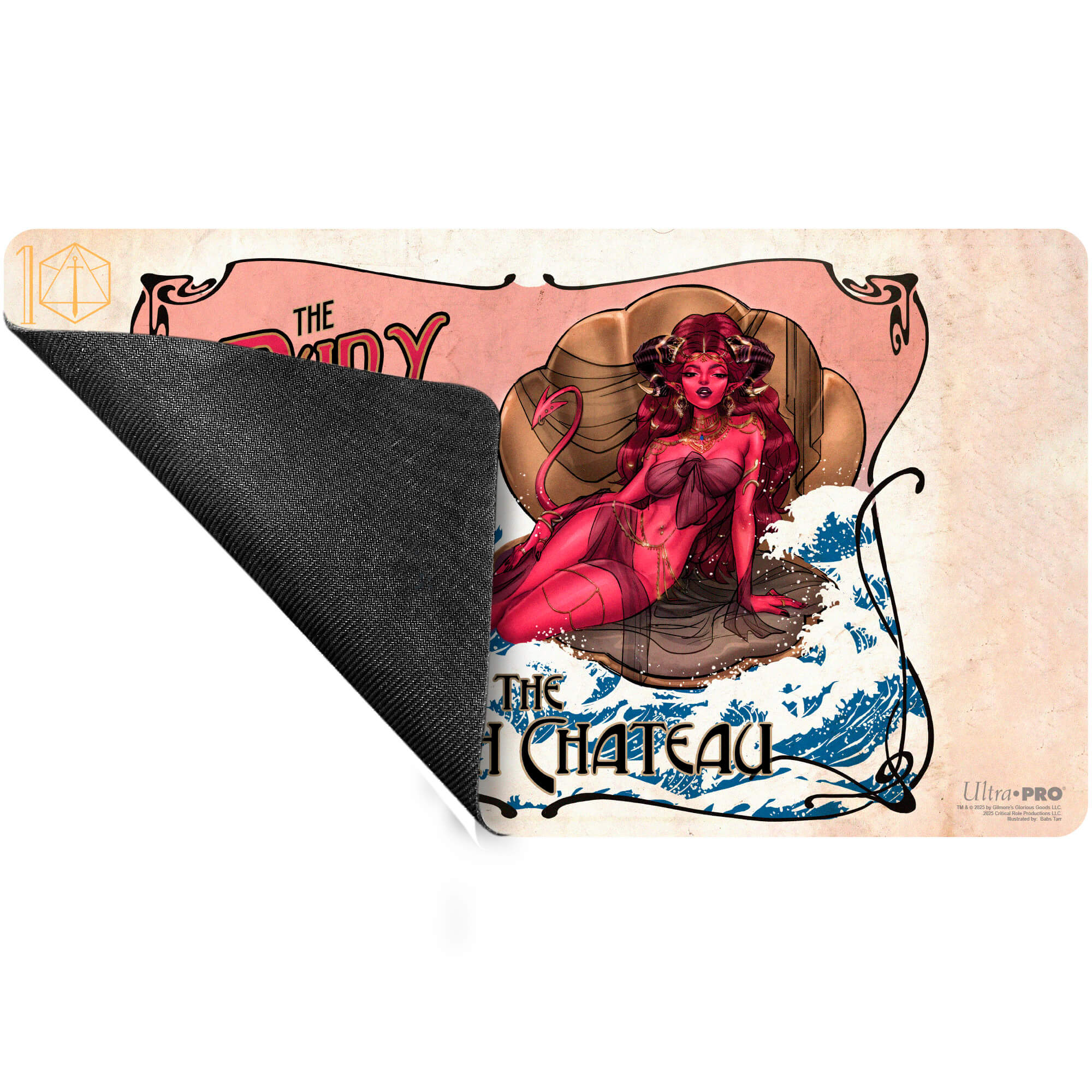 ultra-pro-critical-role-pinups-ruby-of-the-sea-playmat image 3