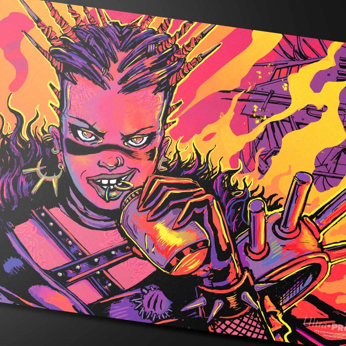 ultra-pro-aetherdrift-far-fortune-end-boss-playmat-f-r-magic-the-gathering image 2