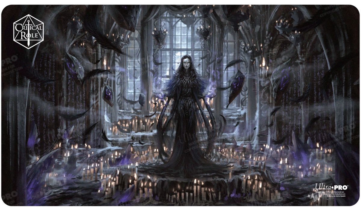ultra-pro-critical-role-matron-of-ravens-stitched-edge-playmat image 1