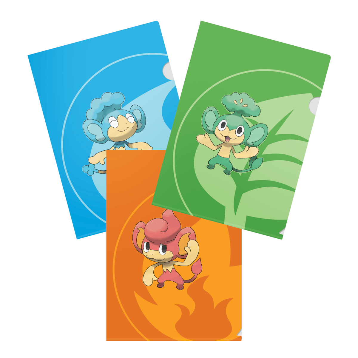 ultra-pro-pok-mon-tournament-folios-pansage-pansear-panpour-3er-pack-a4-decklist image 1