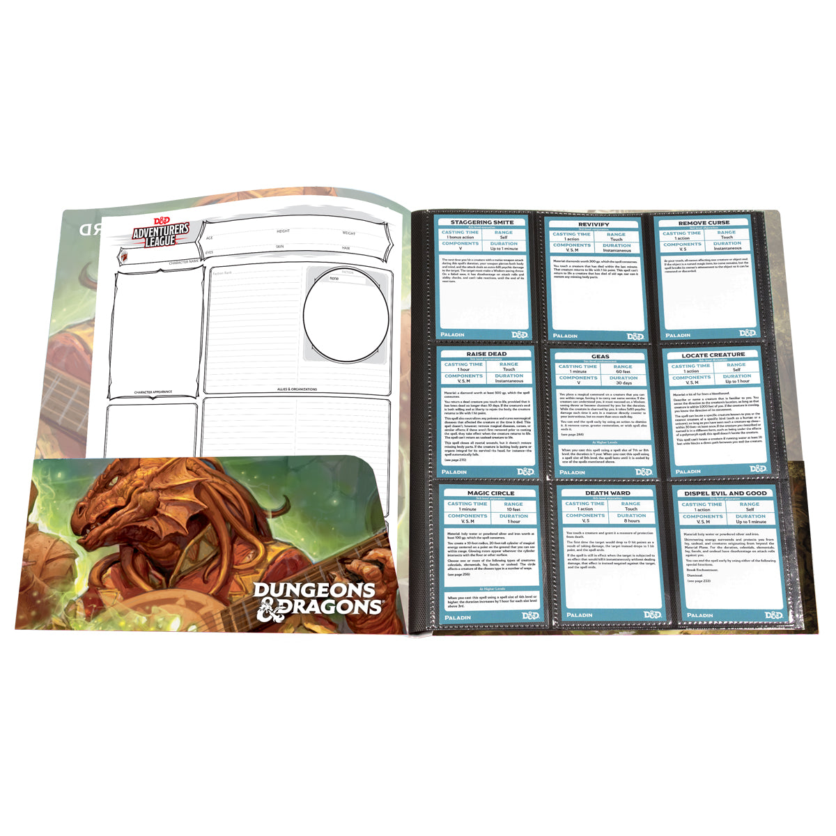 ultra-pro-bard-class-folio-mit-stickern-f-r-dungeons-dragons image 2