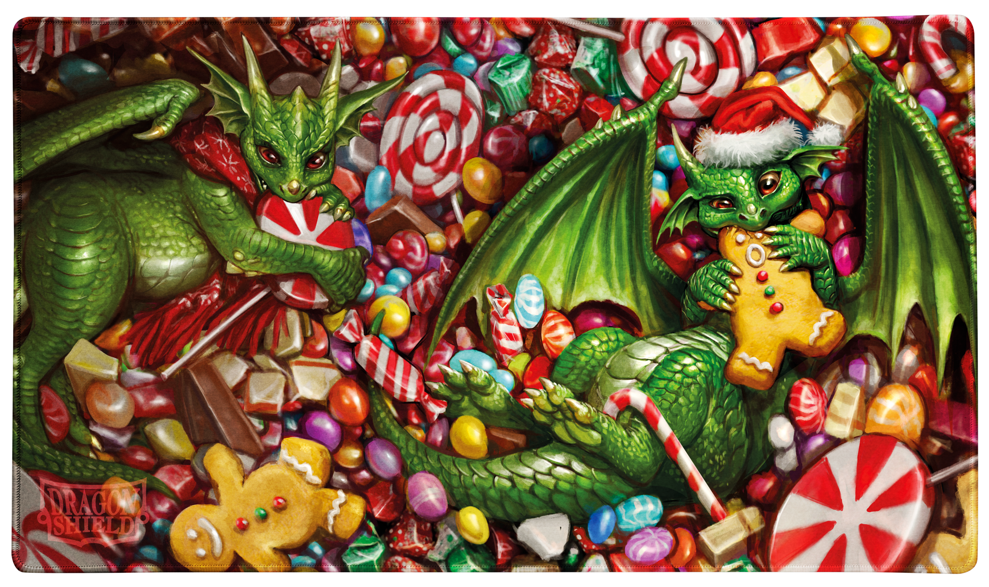 dragon-shield-tcg-playmat-christmas-2024-spielmatte image 1