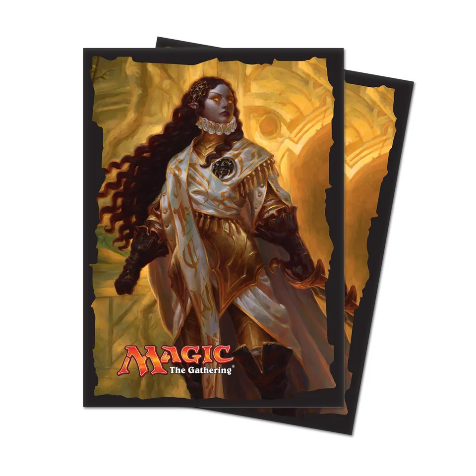 ultra-pro-rivals-of-ixalan-elenda-the-dusk-rose-standard-deck-protector-sleeves- image 1