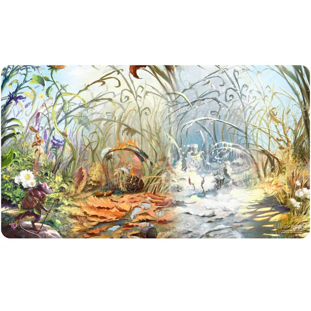 ultra-pro-bloomburrow-season-lands-plains-four-seasons-standard-gaming-playmat-f image 1