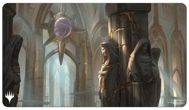 ultra-pro-ravnica-remastered-orzhov-syndicate-godless-shrine-playmat-f-r-magic-t image 1