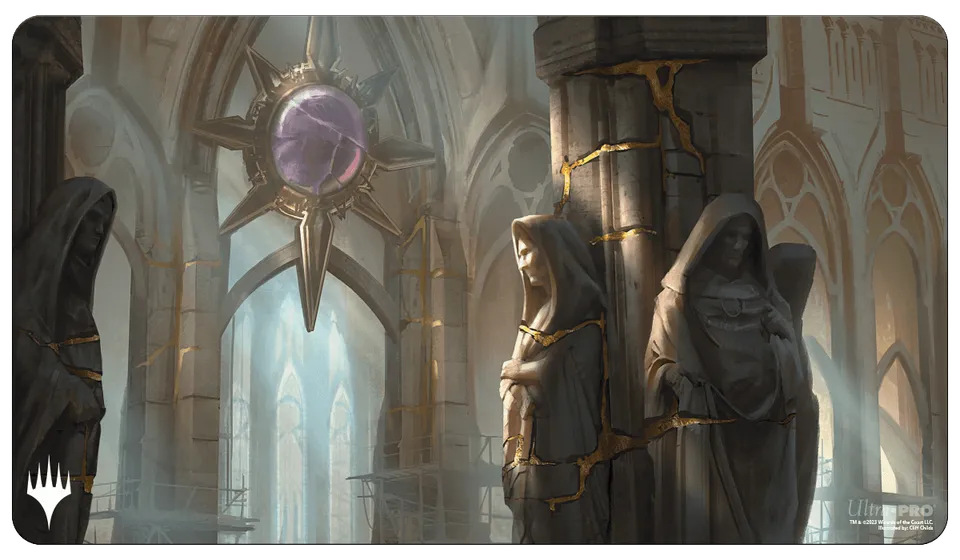 ultra-pro-ravnica-remastered-orzhov-syndicate-godless-shrine-playmat-f-r-magic-t image 1