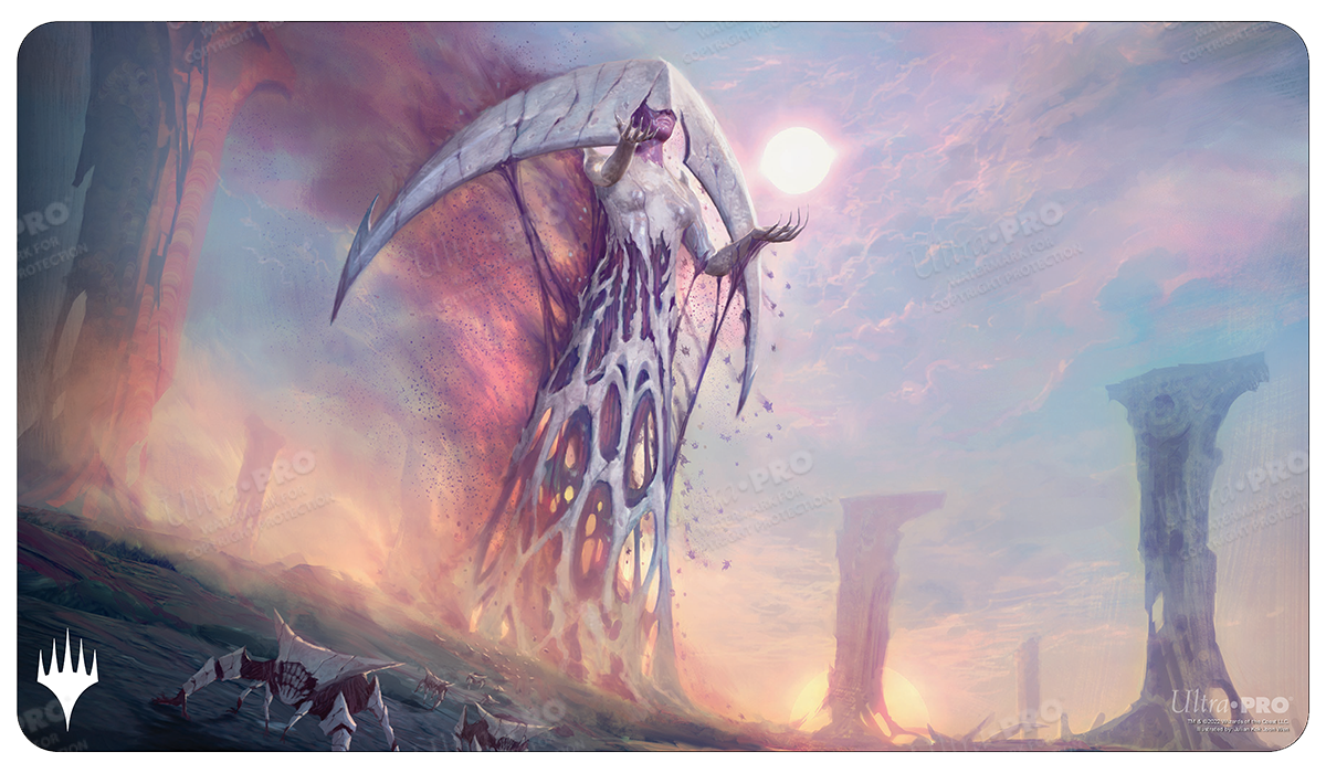 ultra-pro-phyrexia-all-will-be-one-white-sun-s-twilight-playmat-magic-the-gather image 1