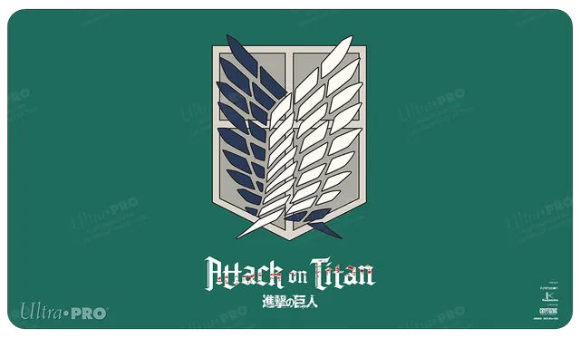 ultra-pro-attack-on-titan-survey-corps-standard-gaming-playmat-spielmatte-24-x-1 image 1