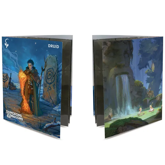 ultra-pro-druid-class-folio-f-r-dungeons-dragons-charaktermappe-mit-stickern image 1
