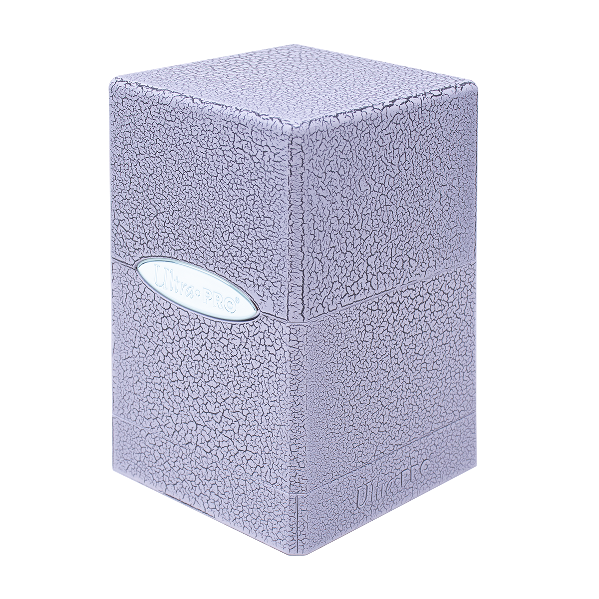ultra-pro-ivory-crackle-satin-tower-deck-box image 1