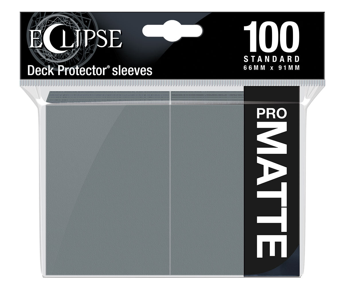 ultra-pro-eclipse-matte-standard-deck-protector-h-llen-100-st-ck-smoke-grey image 1