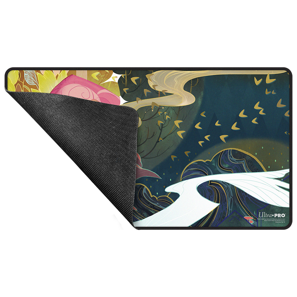 ultra-pro-critical-role-radiants-mighty-nein-caduceus-clay-playmat-schwarz-gen-h image 3