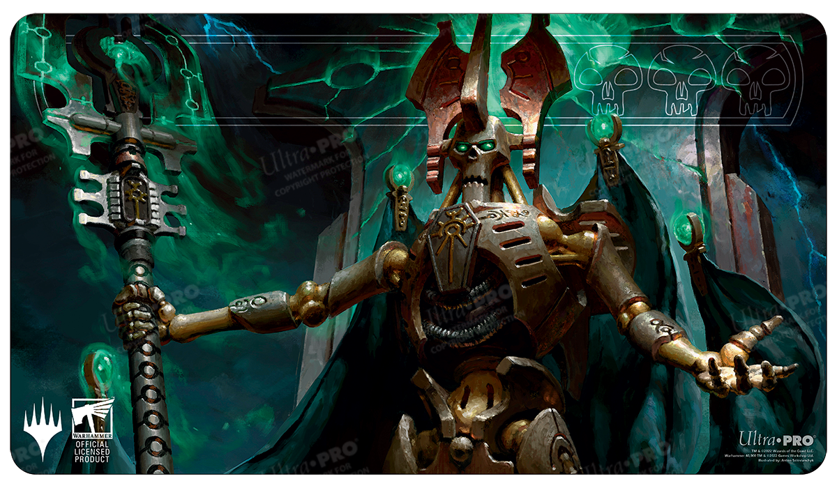 ultra-pro-warhammer-40k-commander-szarekh-the-silent-king-standard-gaming-playma image 1