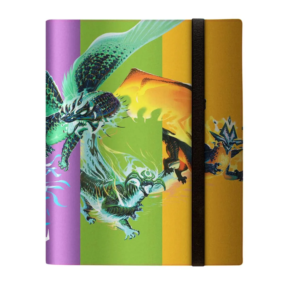ultra-pro-magic-the-gathering-tarkir-dragonstorm-prerelease-9-pocket-pro-binder image 1