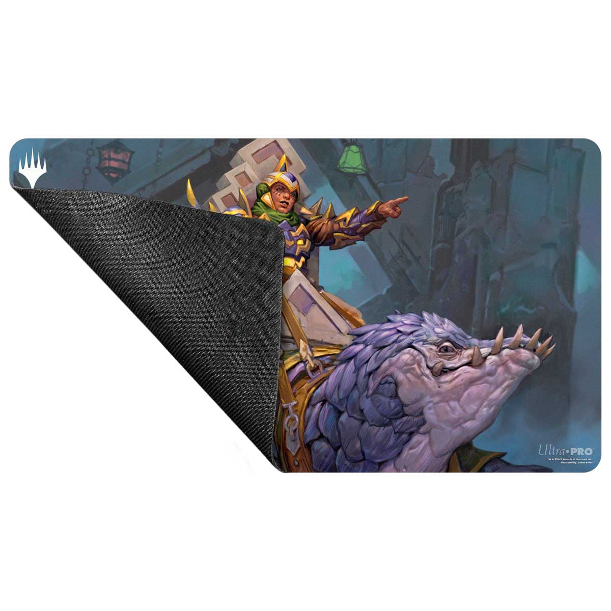ultra-pro-playmat-tarkir-dragonstorm-felothar-the-steadfast-abzan-armor-commande image 4