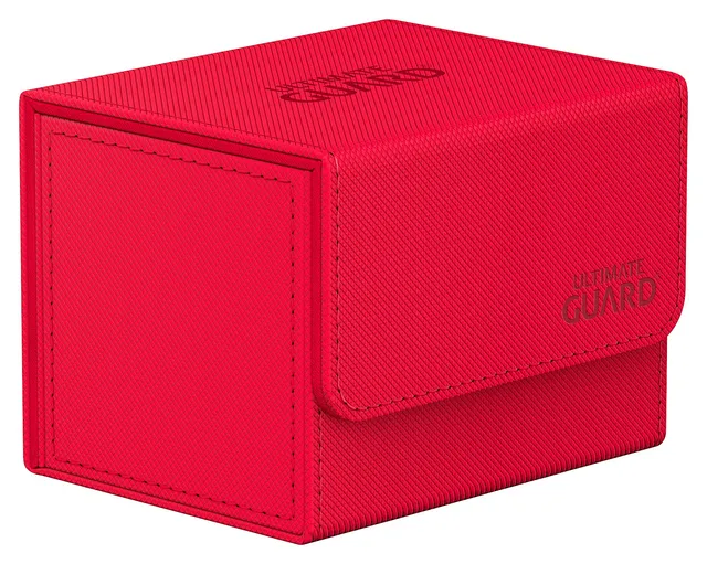 ultimate-guard-sidewinder-100-xenoskin-deck-case-rot-monocolor image 1