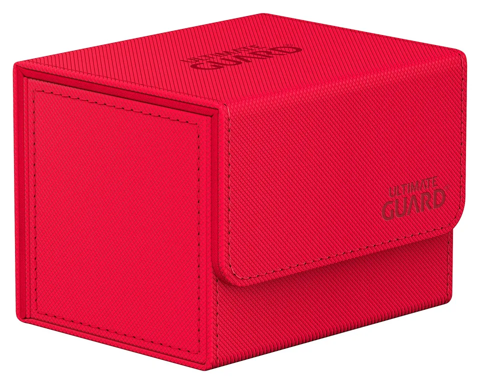ultimate-guard-sidewinder-100-xenoskin-deck-case-rot-monocolor image 1