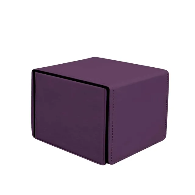 ultra-pro-vivid-alcove-edge-deck-box-midnight-plum-f-r-100-karten image 1