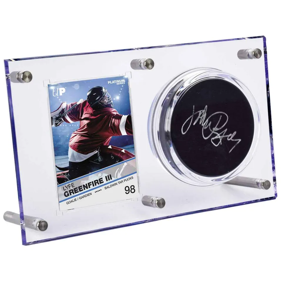 ultra-pro-one-touch-puck-card-flip-display-35pt-clear-vitrine-f-r-puck-karte image 1