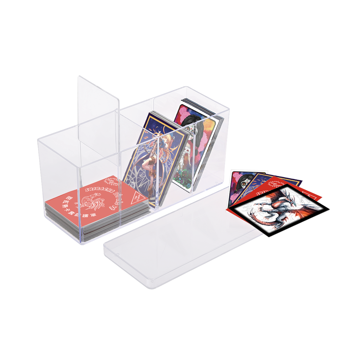 ultra-pro-4-compartment-clear-card-box-f-r-150-karten image 5