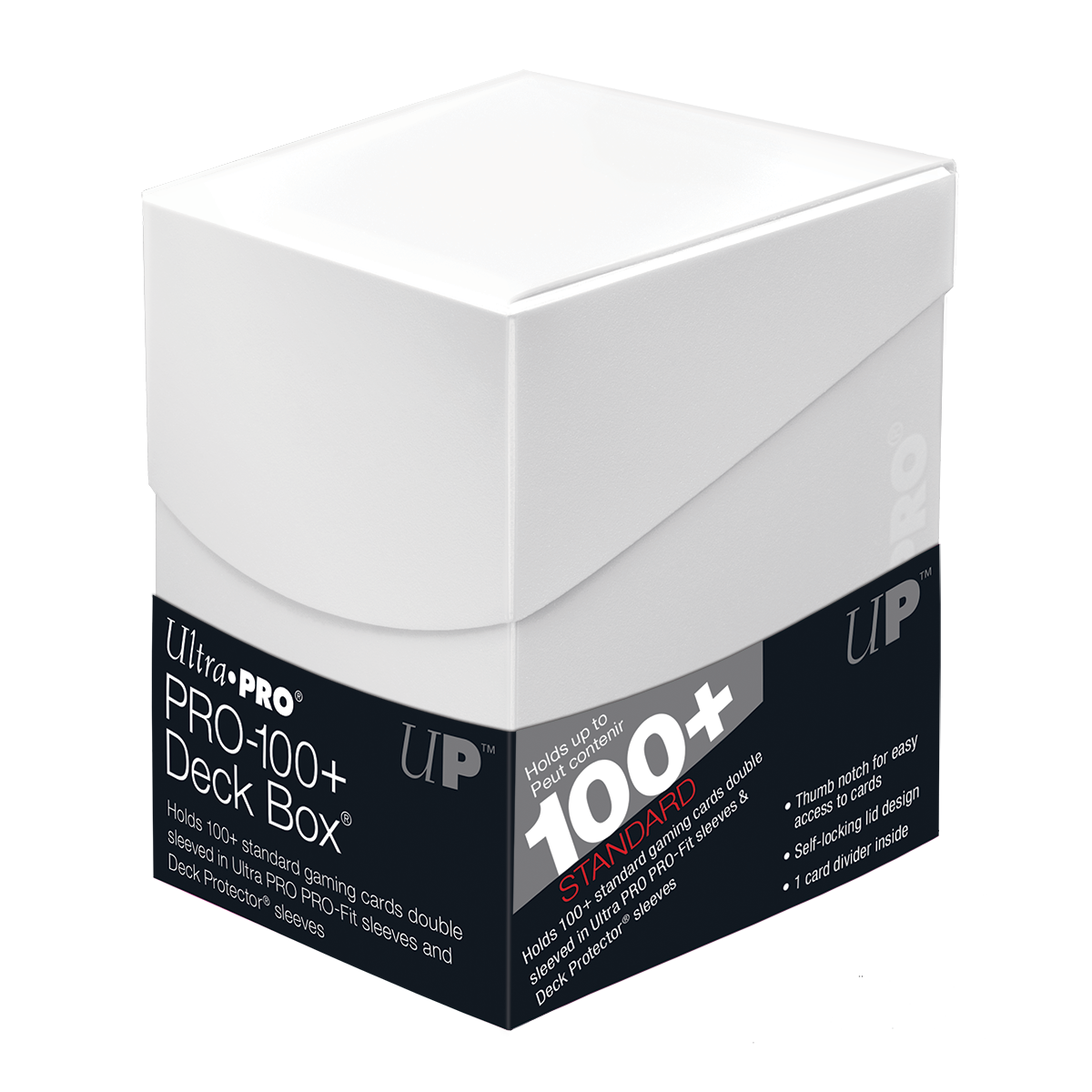ultra-pro-eclipse-pro-100-deck-box-arctic-white image 1