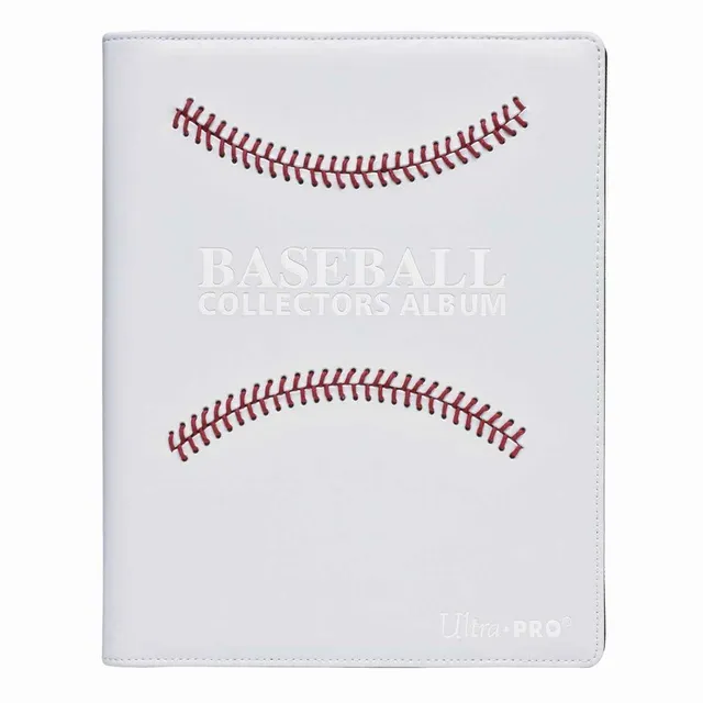 ultra-pro-white-baseball-premium-stitched-pro-binder-sammelalbum image 1