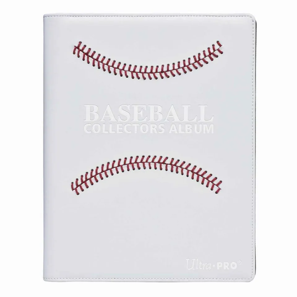 ultra-pro-white-baseball-premium-stitched-pro-binder-sammelalbum image 1