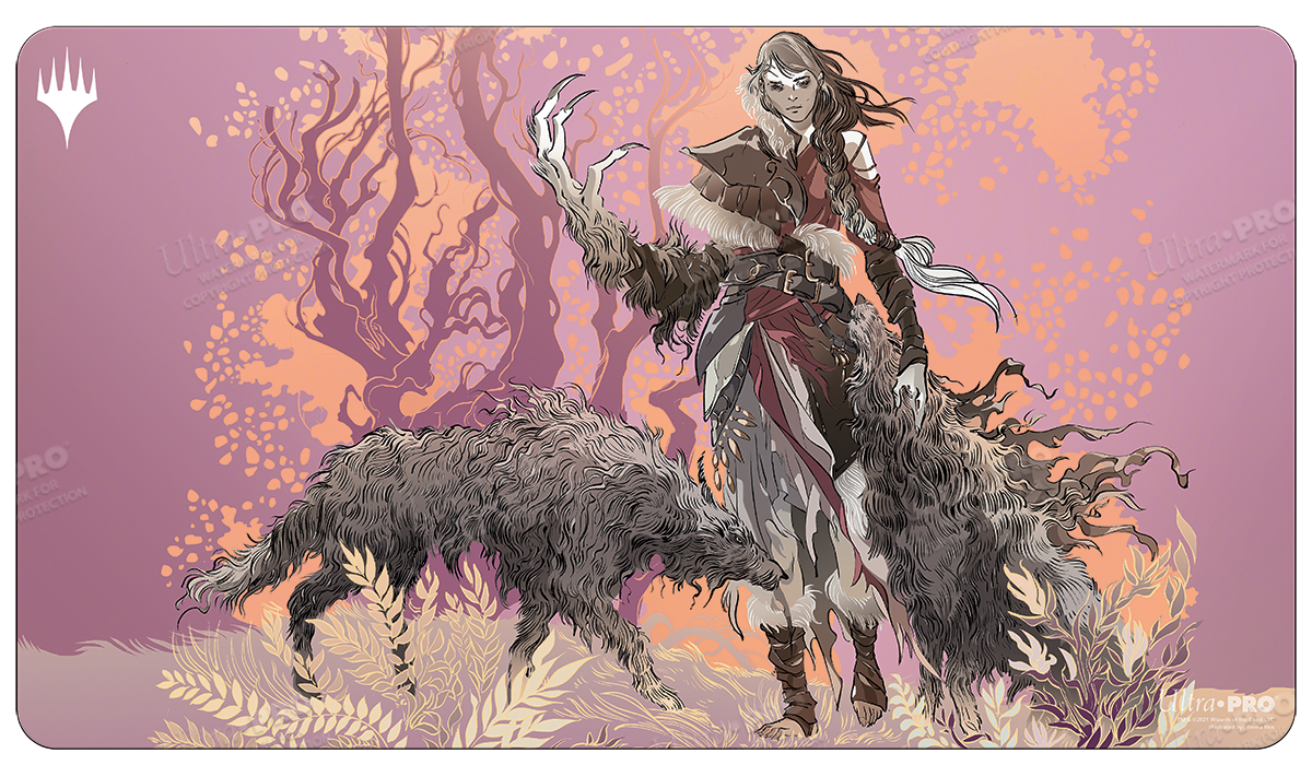 ultra-pro-innistrad-midnight-hunt-arlinn-the-pack-leader-doppelseitige-playmat-f image 1